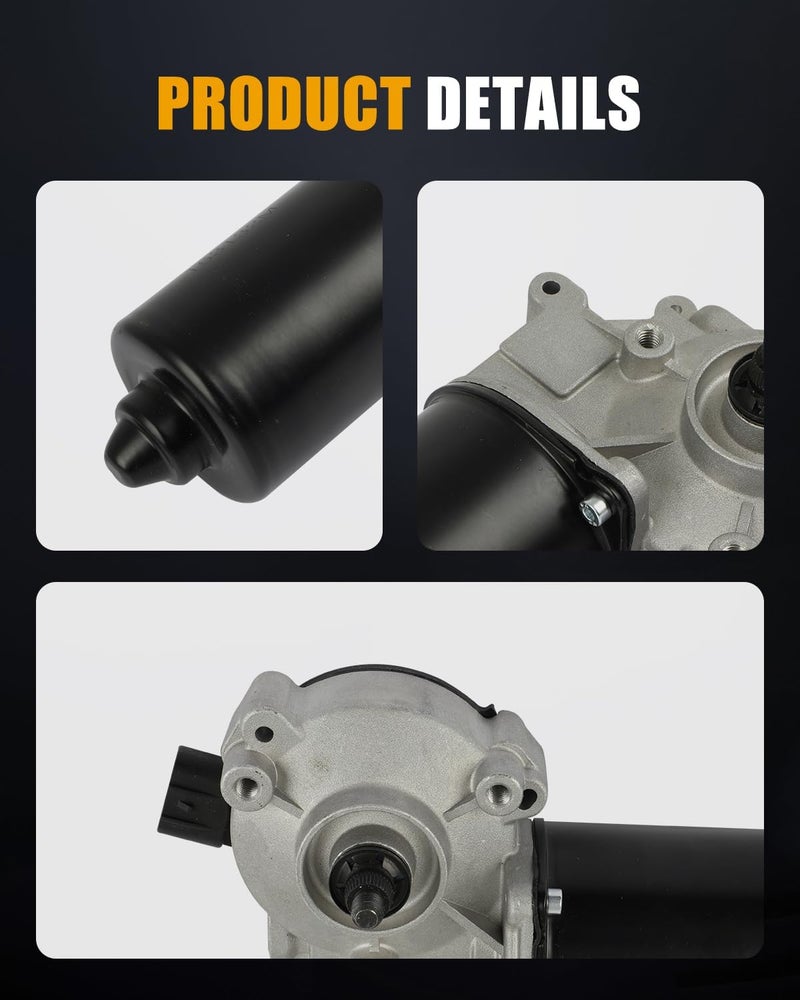 ROADFAR Front Windshield Wiper Motor Replacement for 2008-2022 For Toyota For Sequoia,2007-2021 For Toyota For Tundra 85110-0C030 85110-AA040 85110-AC010 43-2059 5 Pins - Image 4